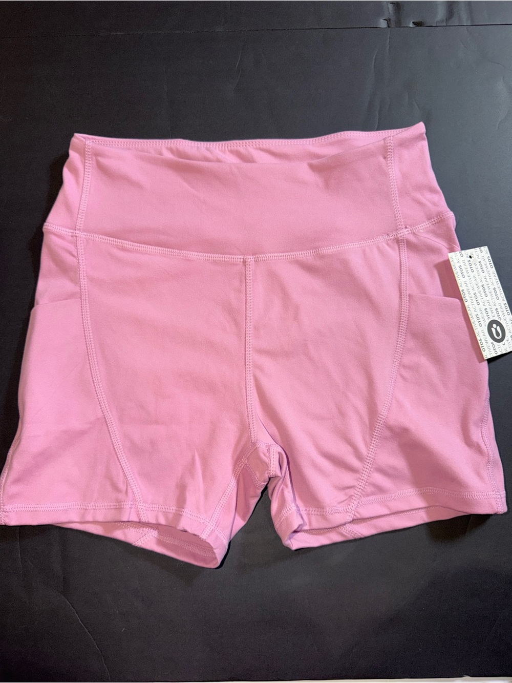 OTOS High-Waist Pink Women's Active Shorts